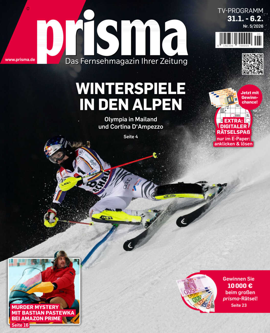 Prisma vom Montag, 26.01.2026