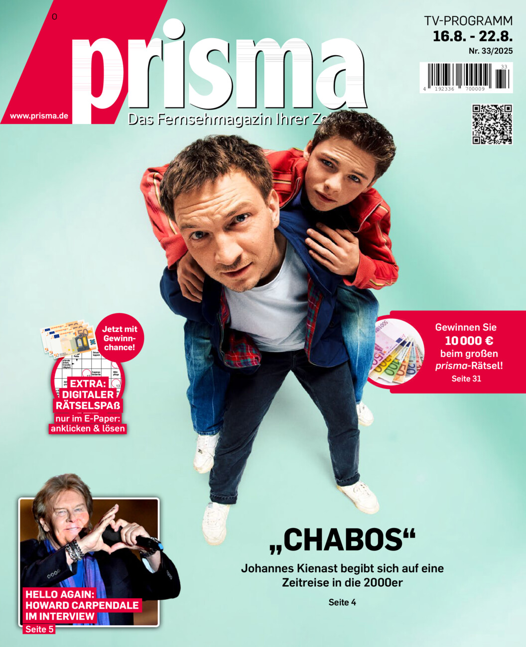 Prisma vom Mittwoch, 13.08.2025