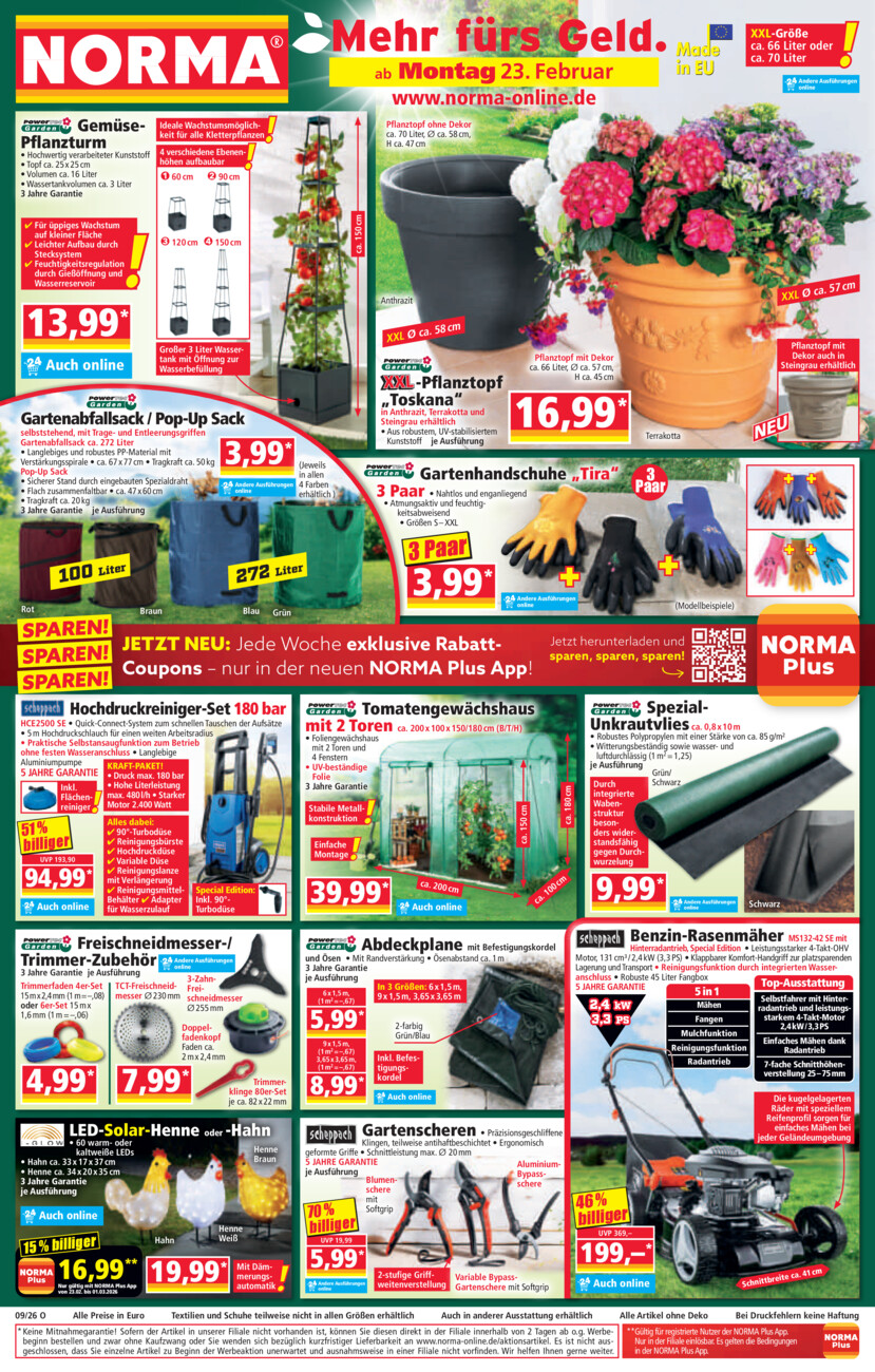 NORMA vom Montag, 09.02.2026