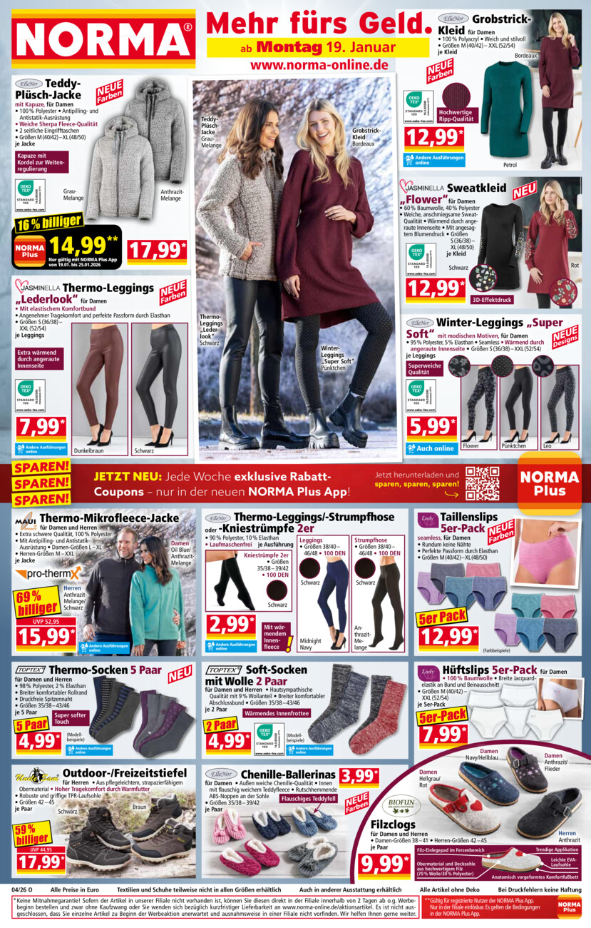 NORMA vom Mittwoch, 07.01.2026