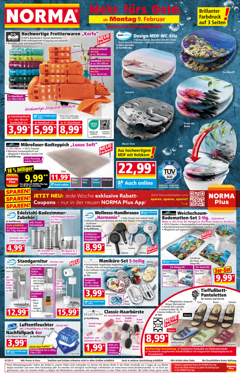 NORMA vom Dienstag, 27.01.2026