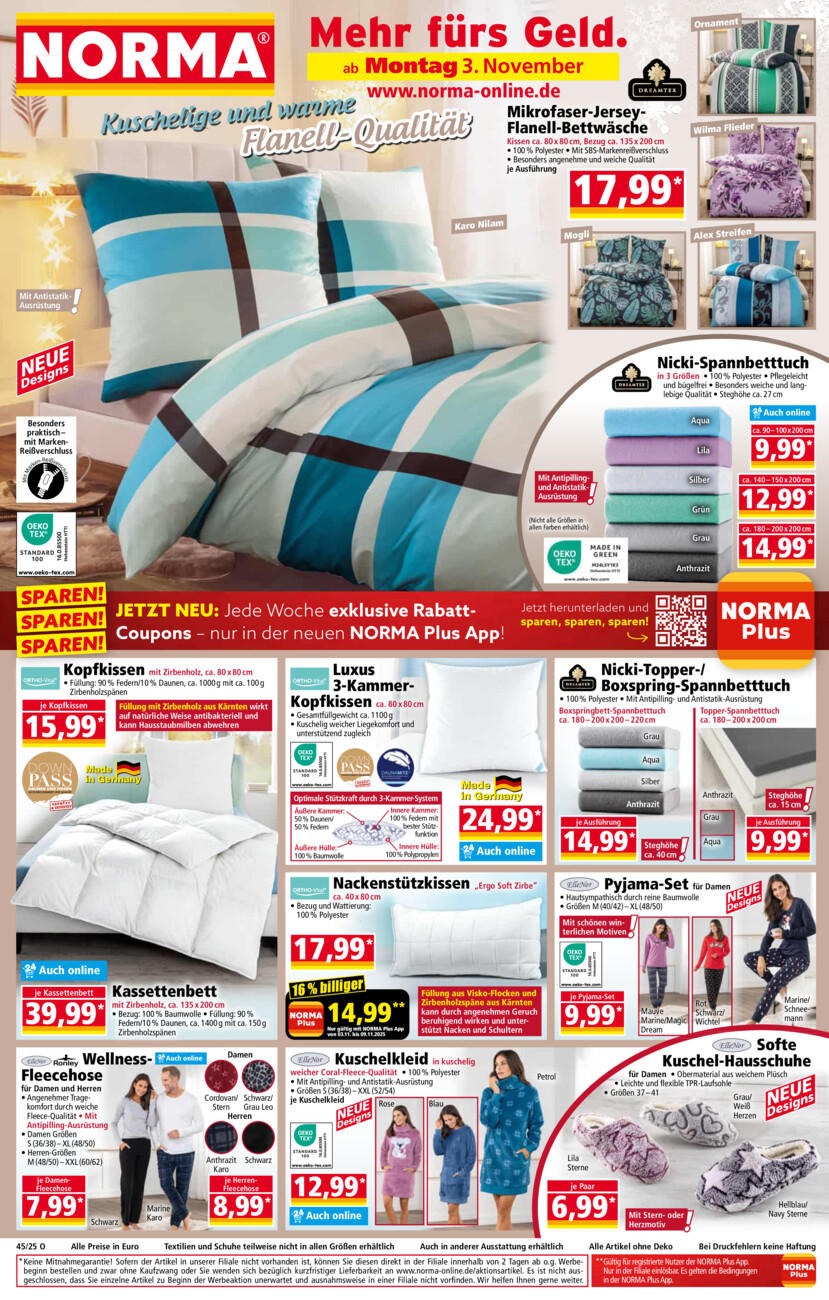 NORMA vom Montag, 20.10.2025