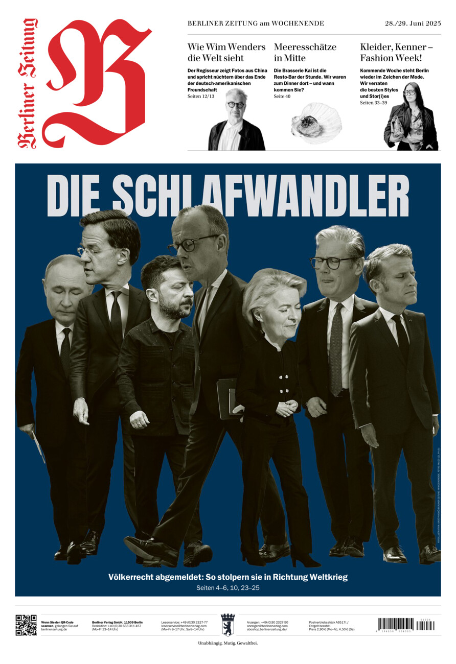 Berliner Zeitung vom Samstag, 28.06.2025