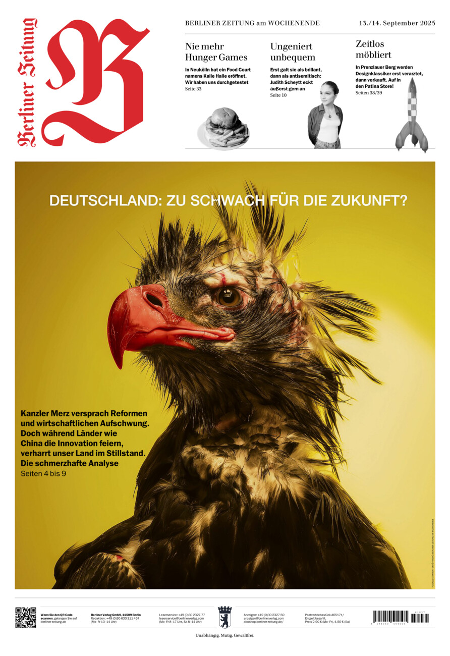 Berliner Zeitung vom Samstag, 13.09.2025