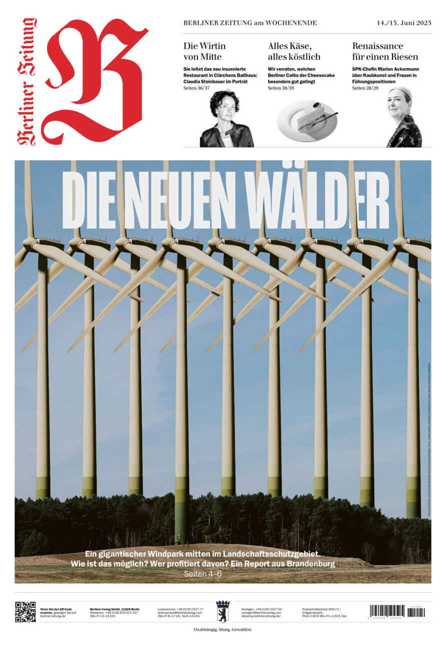 Berliner Zeitung vom Samstag, 14.06.2025