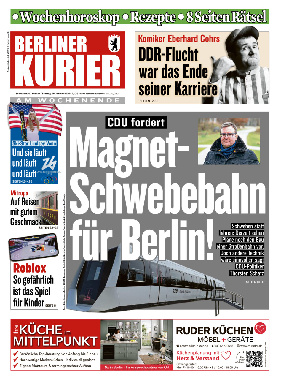 Berliner Kurier vom Samstag, 07.02.2026