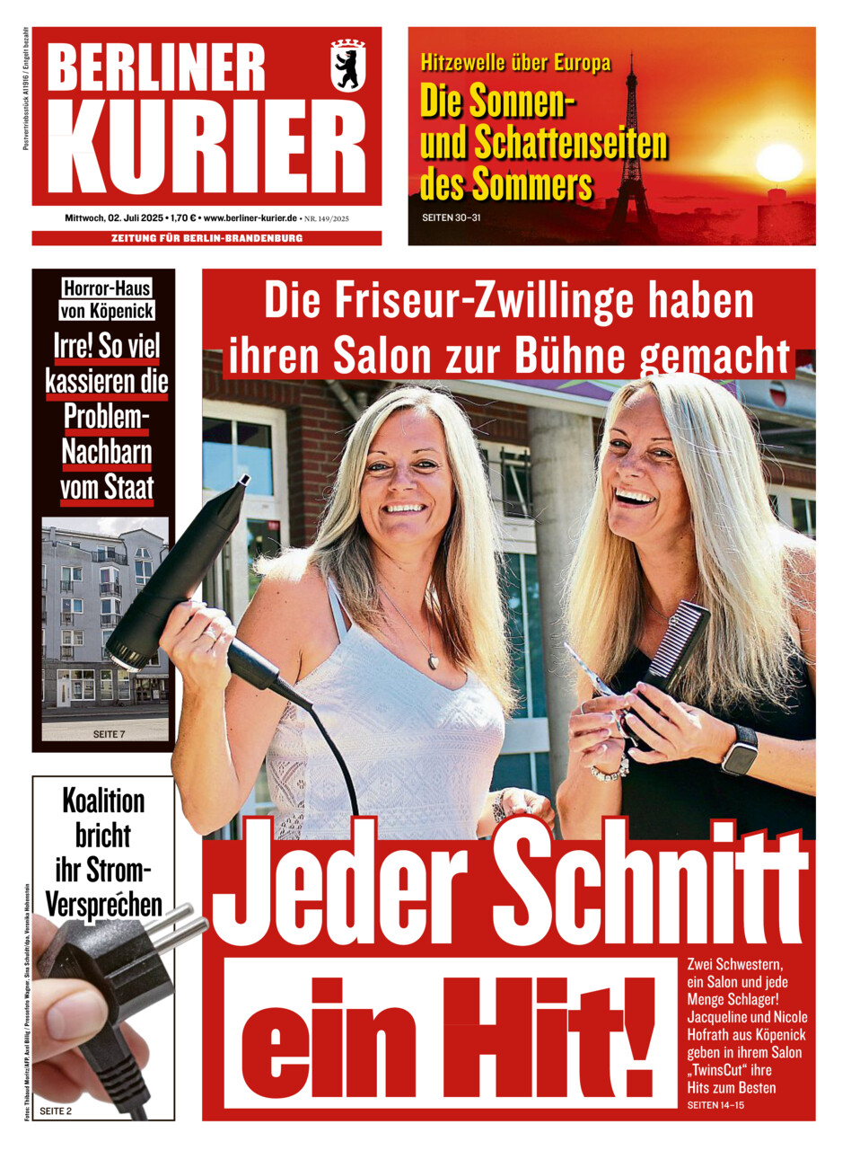 Berliner Kurier vom Mittwoch, 02.07.2025