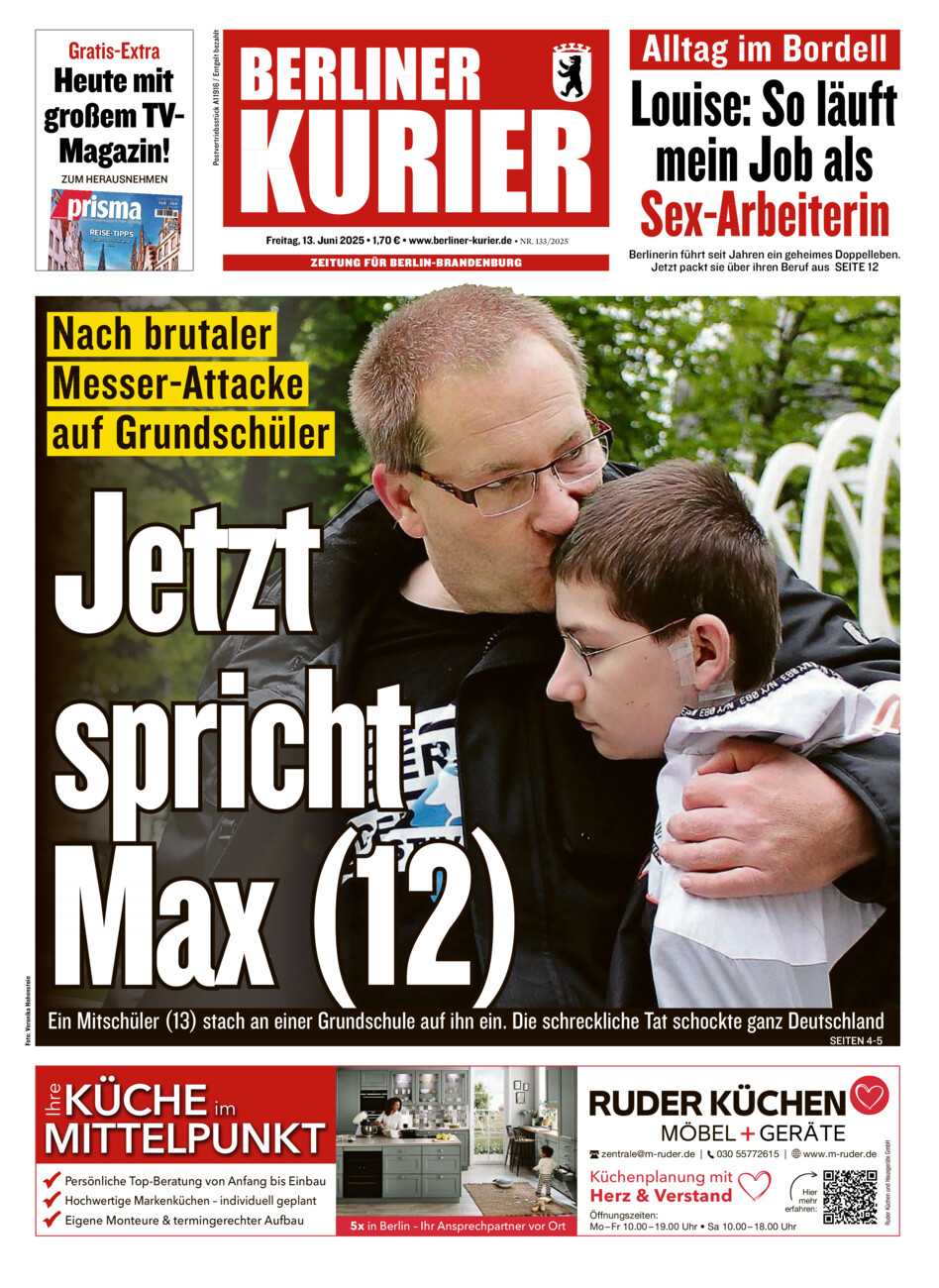 Berliner Kurier vom Freitag, 13.06.2025