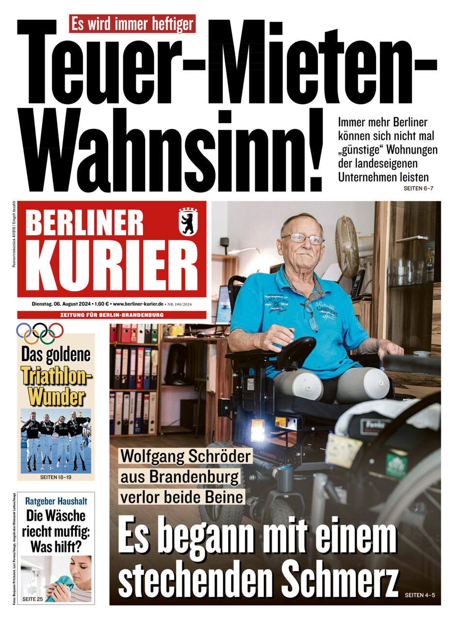 Berliner Kurier vom Dienstag, 06.08.2024