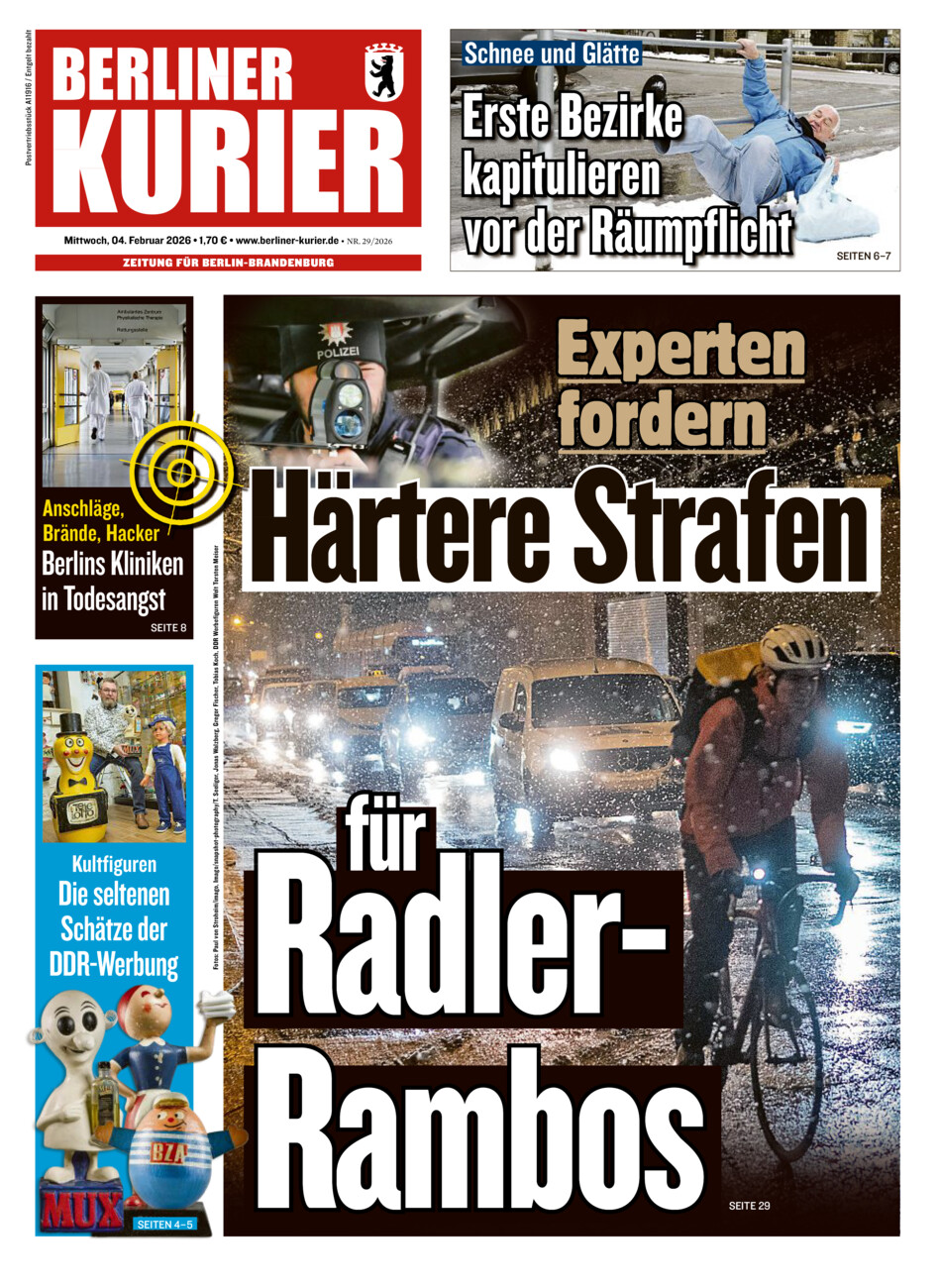 Berliner Kurier vom Mittwoch, 04.02.2026