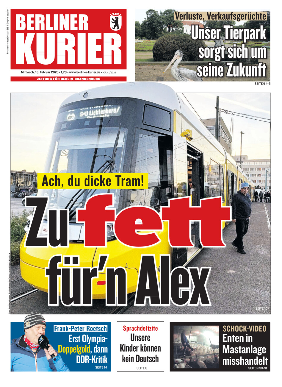 Berliner Kurier vom Mittwoch, 18.02.2026