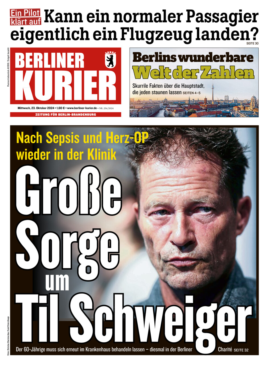 Berliner Kurier vom Mittwoch, 23.10.2024