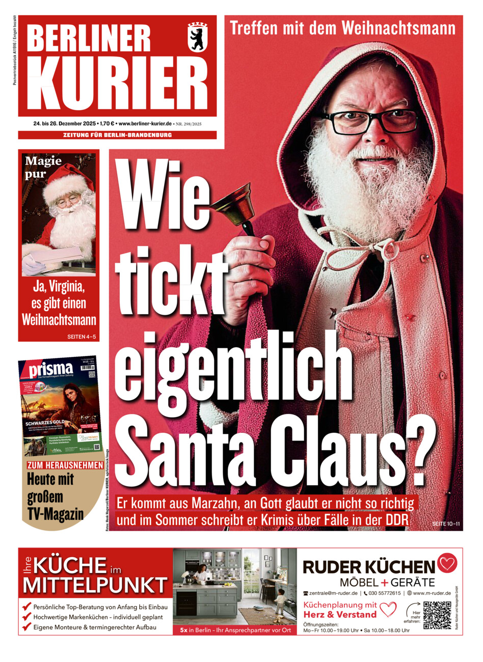 Berliner Kurier vom Mittwoch, 24.12.2025