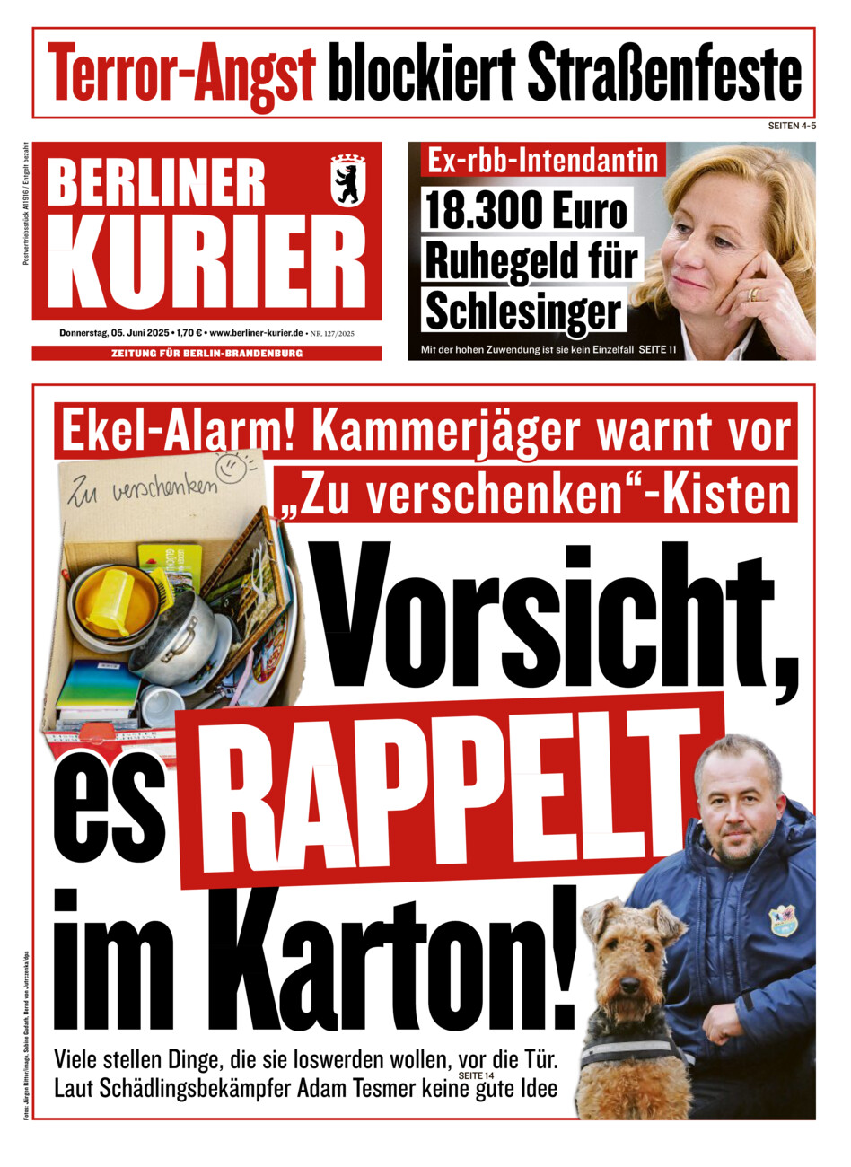Berliner Kurier vom Donnerstag, 05.06.2025