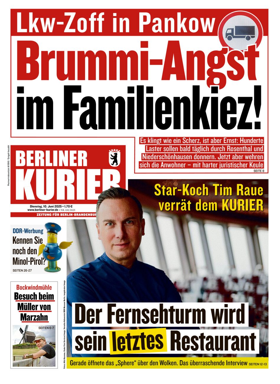 Berliner Kurier vom Dienstag, 10.06.2025