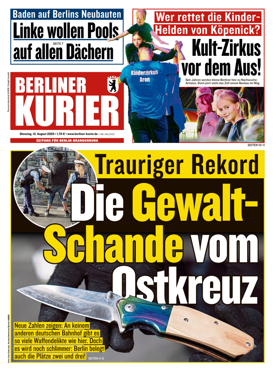 Berliner Kurier vom Dienstag, 12.08.2025
