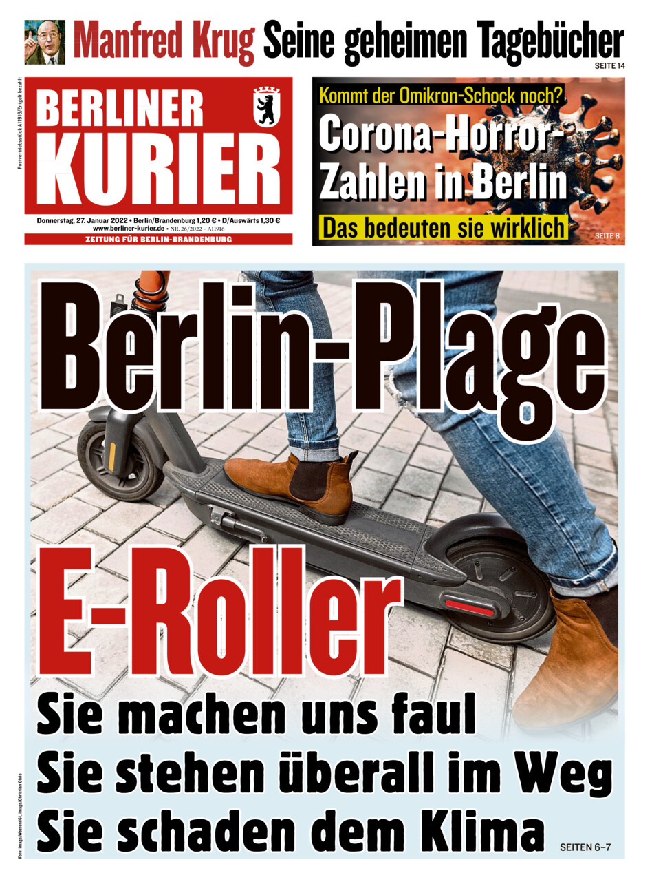Berliner Kurier vom Donnerstag, 27.01.2022