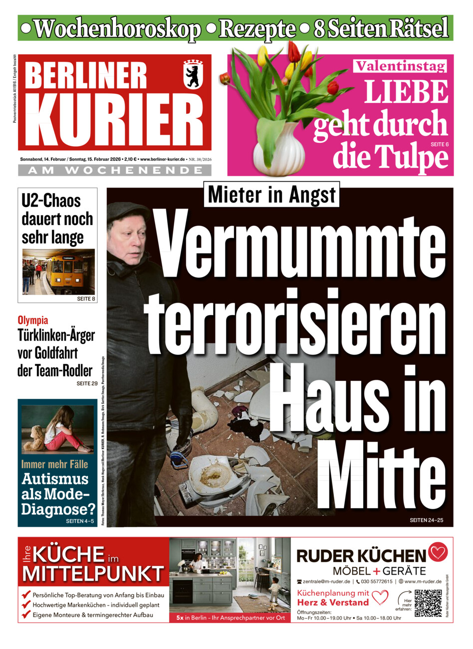 Berliner Kurier vom Samstag, 14.02.2026