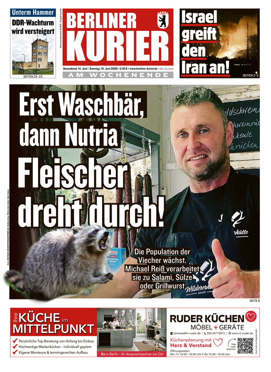 Berliner Kurier vom Samstag, 14.06.2025