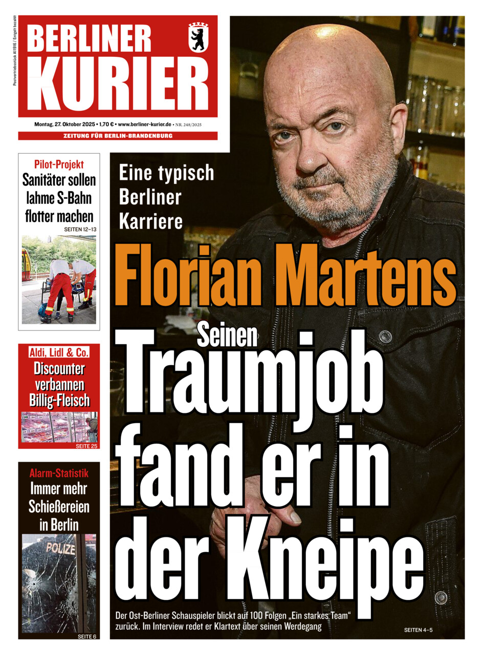 Berliner Kurier vom Montag, 27.10.2025