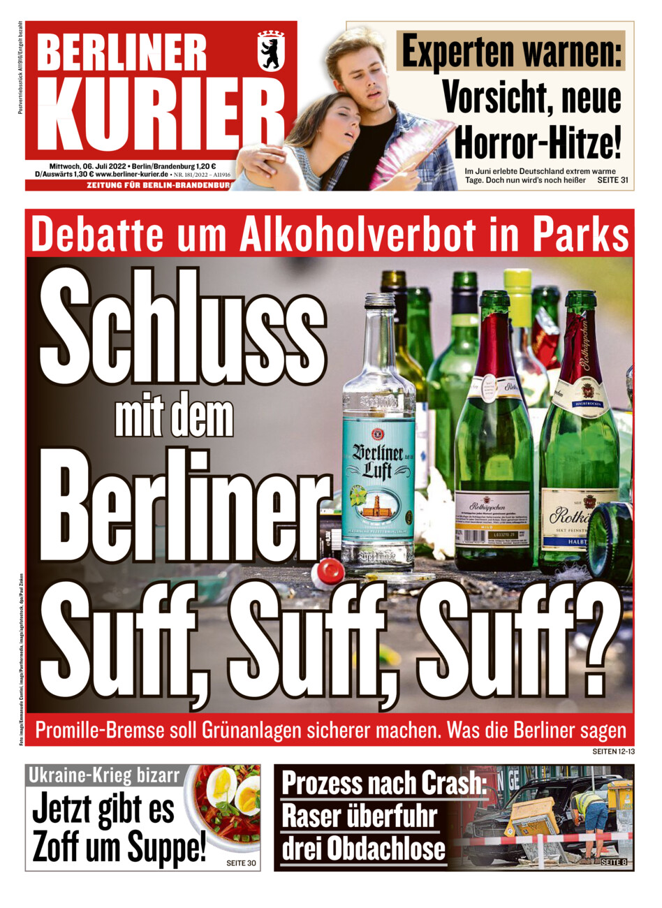 Berliner Kurier vom Mittwoch, 06.07.2022