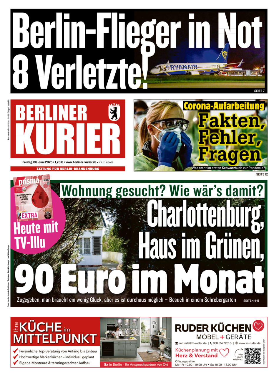 Berliner Kurier vom Freitag, 06.06.2025