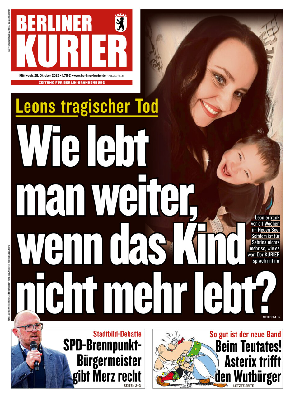 Berliner Kurier vom Mittwoch, 29.10.2025