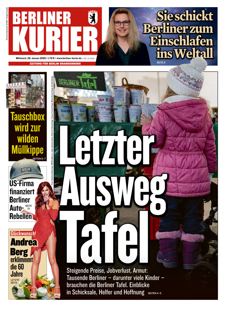 Berliner Kurier vom Mittwoch, 28.01.2026