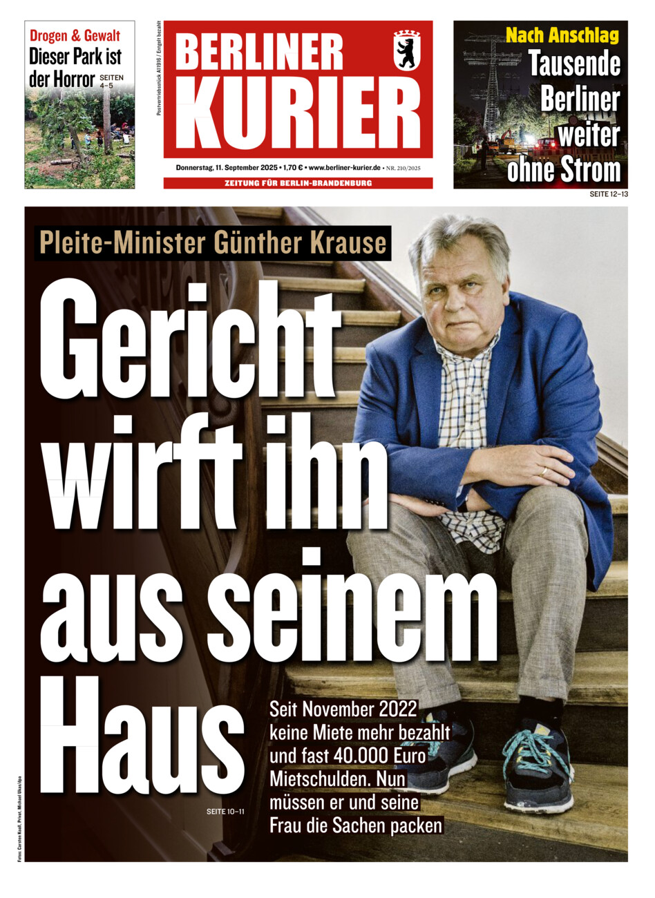 Berliner Kurier vom Donnerstag, 11.09.2025