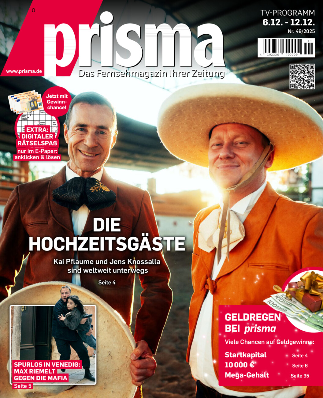 Prisma vom Dienstag, 02.12.2025