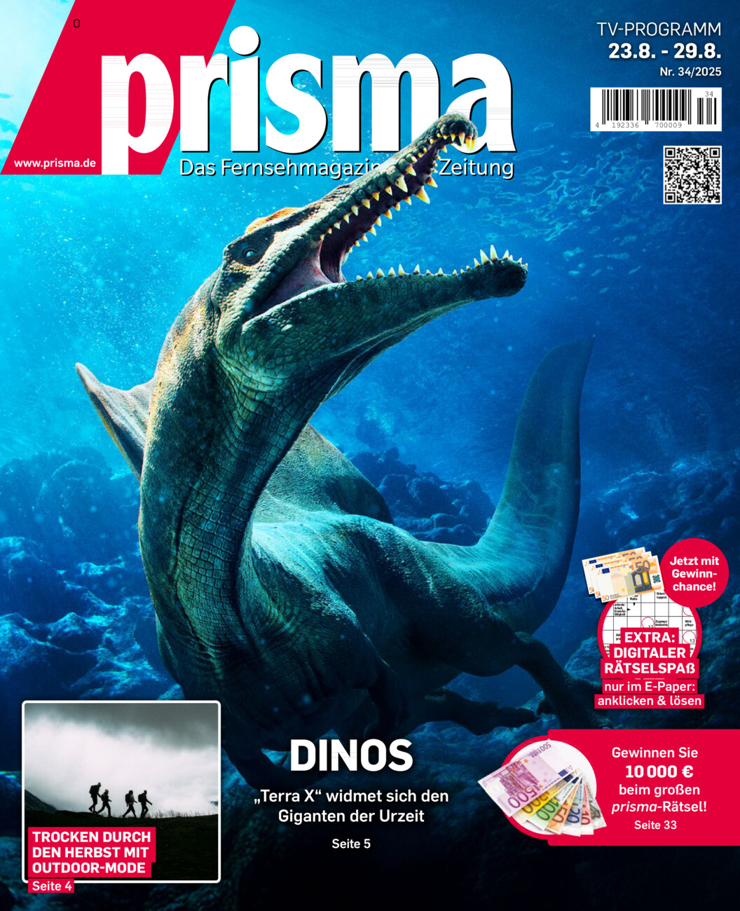 Prisma vom Mittwoch, 20.08.2025