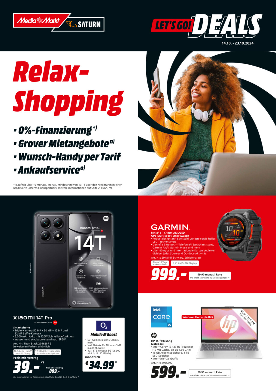 MediaMarkt vom Mittwoch, 09.10.2024