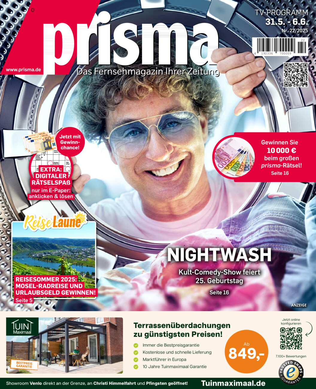 Prisma vom Dienstag, 27.05.2025