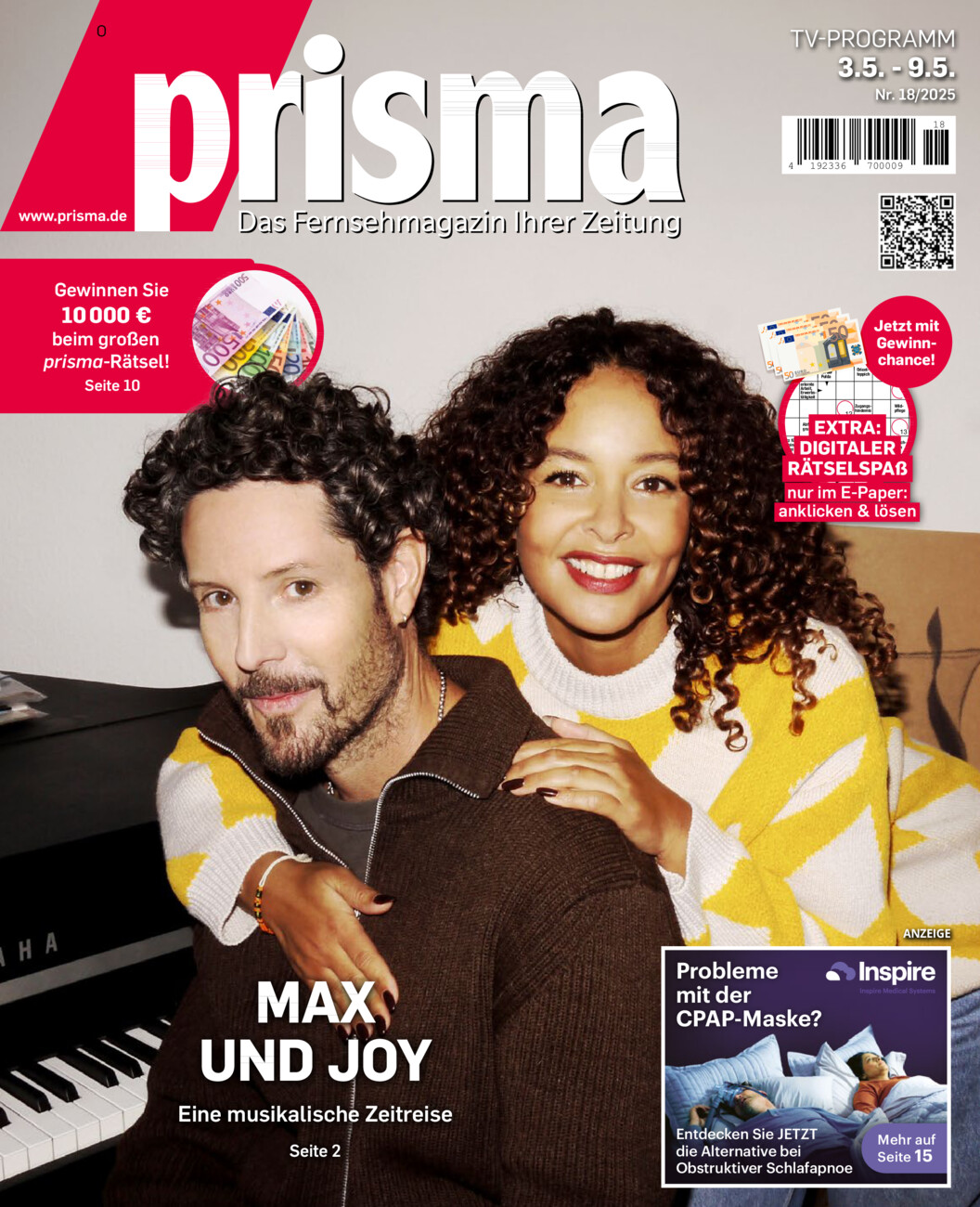 Prisma vom Montag, 28.04.2025