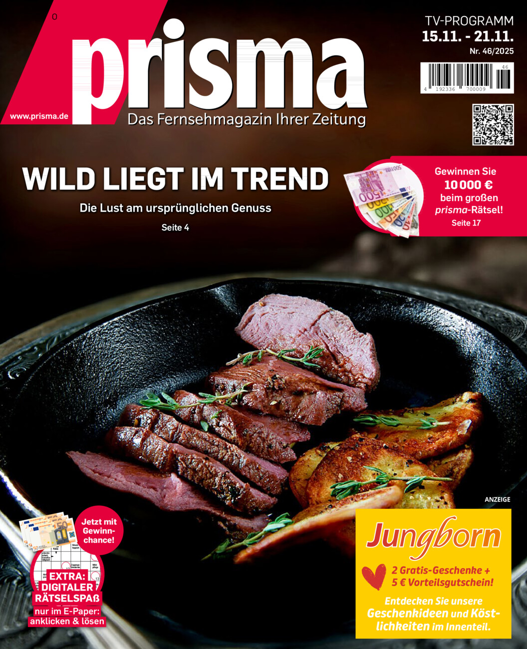 PRISMA vom Freitag, 07.11.2025