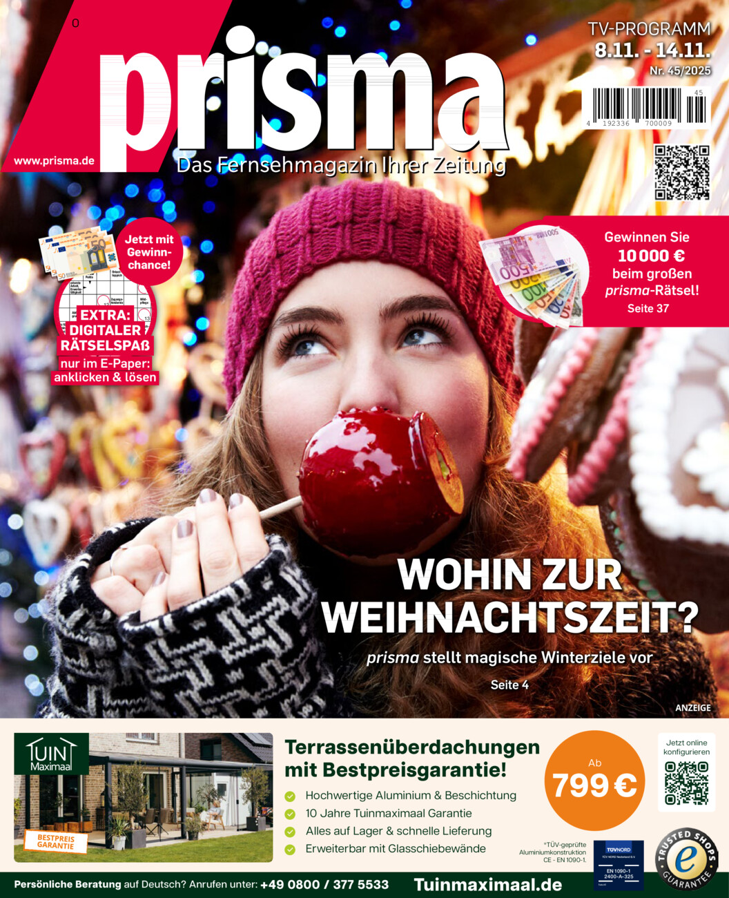 PRISMA vom Mittwoch, 05.11.2025