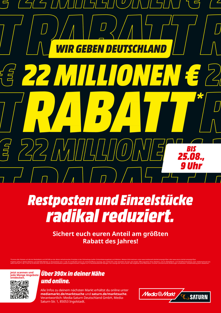 MediaMarkt vom Donnerstag, 07.08.2025