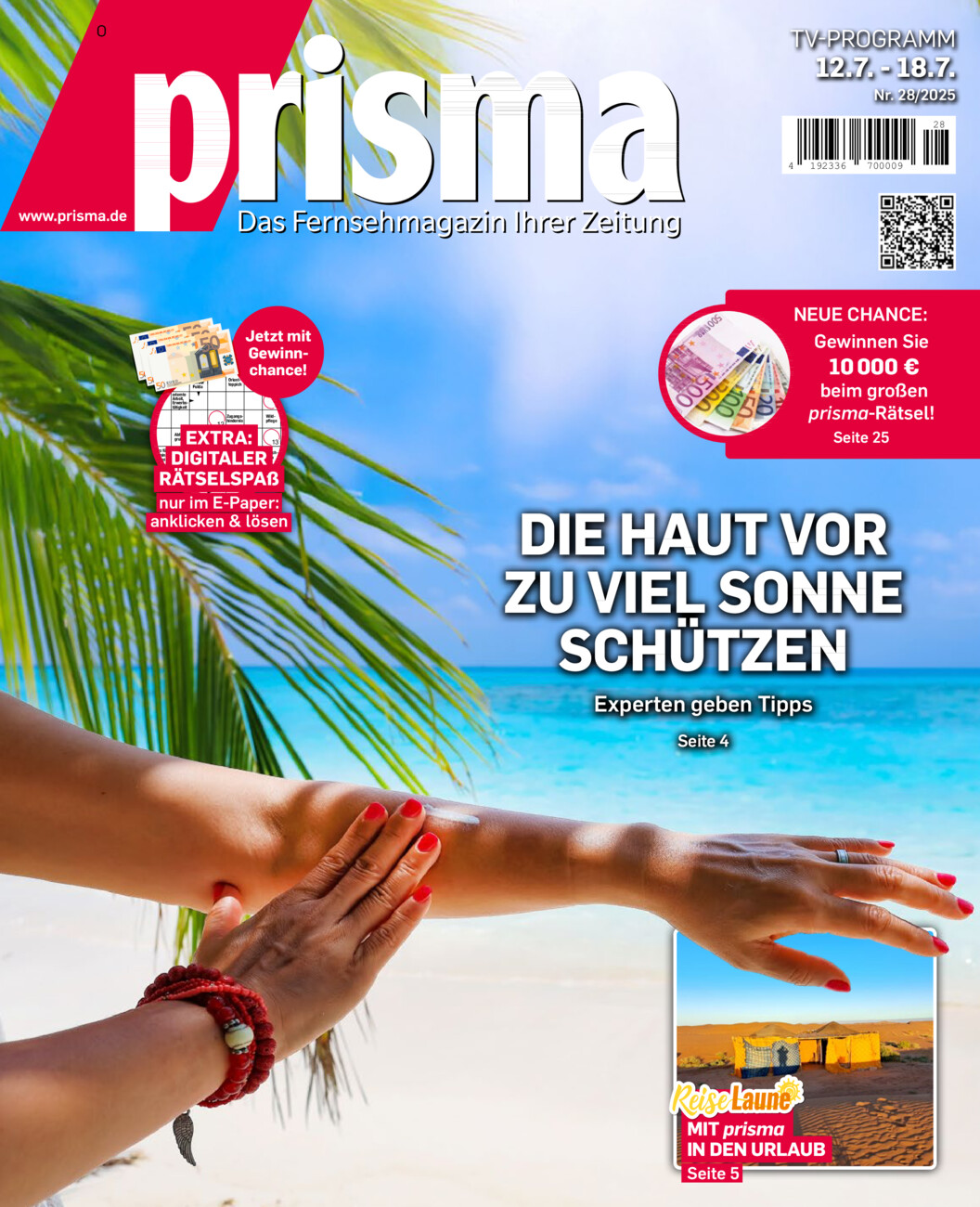 Prisma vom Freitag, 04.07.2025