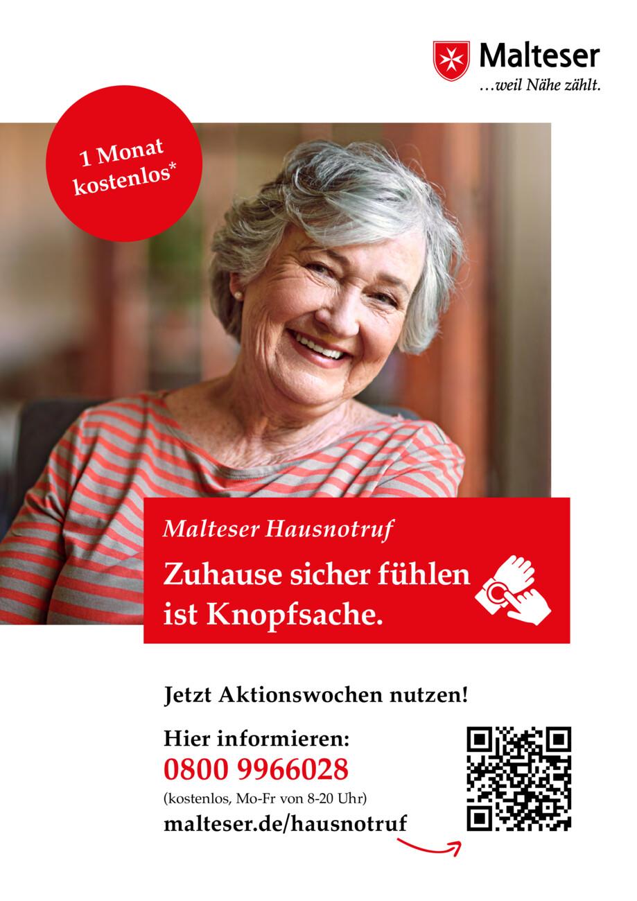 Malteser Hilfsdienst vom Dienstag, 30.09.2025