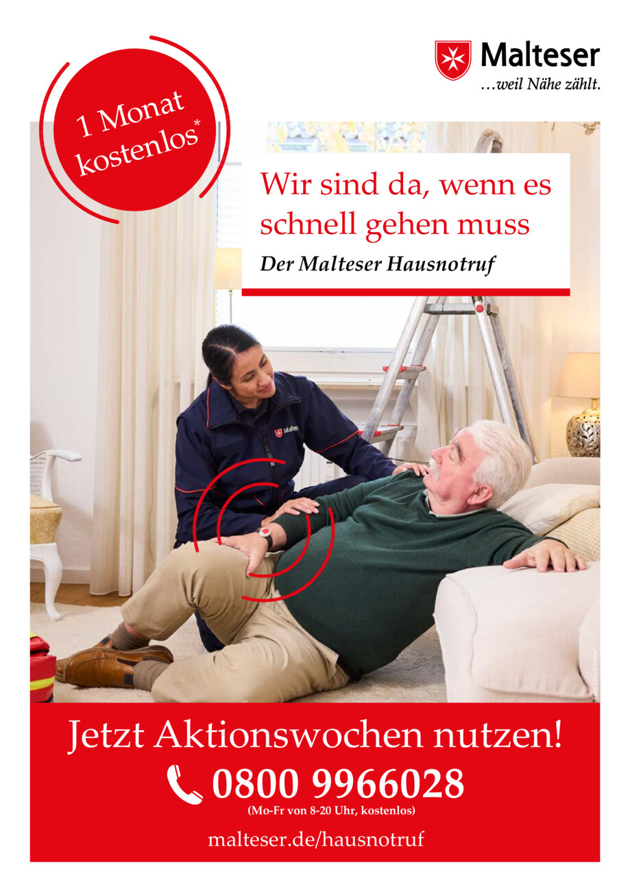 Malteser Hilfsdienst vom Montag, 13.01.2025